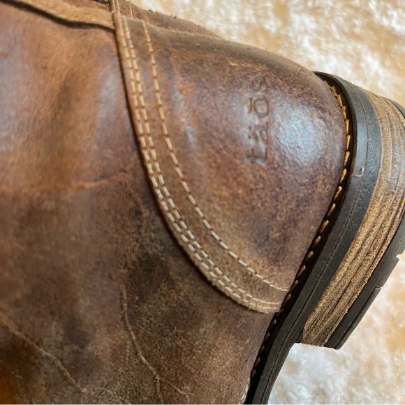 Taos Comrade Brown Leather Boots Eur Size Size 41 - Picture 6 of 11